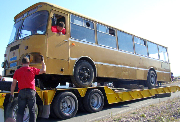 Перевозка автобуса паз 3237 в количестве 2 едениц из Москвы в Якутск
